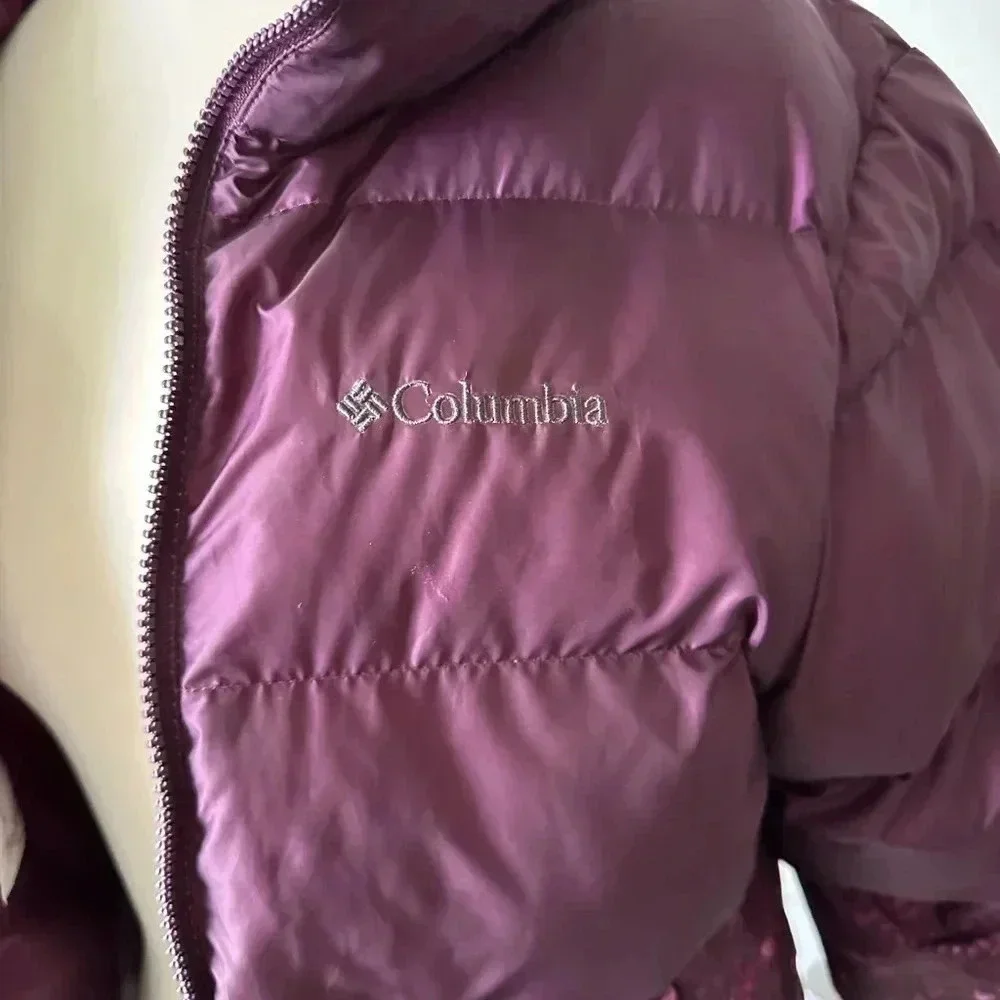 Columbia Disney Frozen 2 puffer jacket girl size L